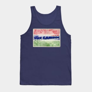 The Gambia vintage style retro souvenir Tank Top